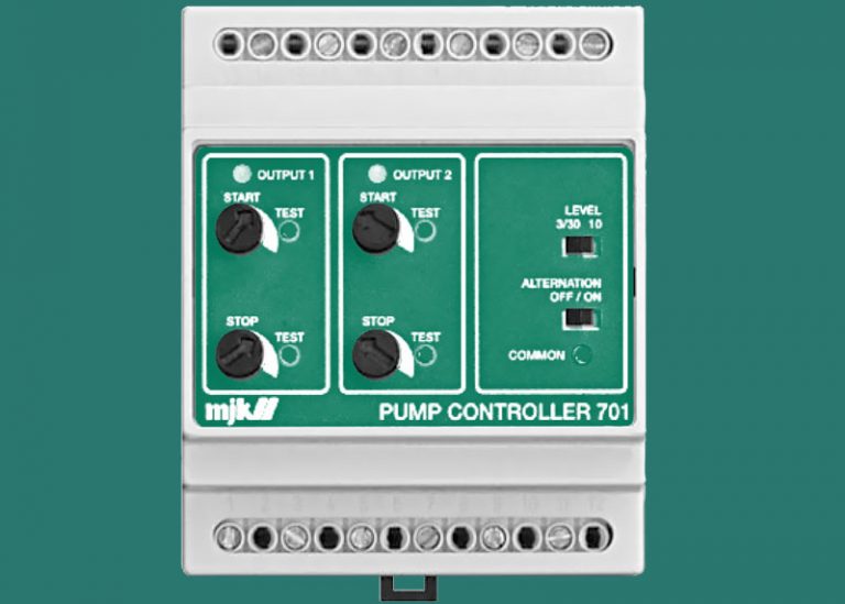 Controlador de bombas MJK. Modelos 701, 704 y 712